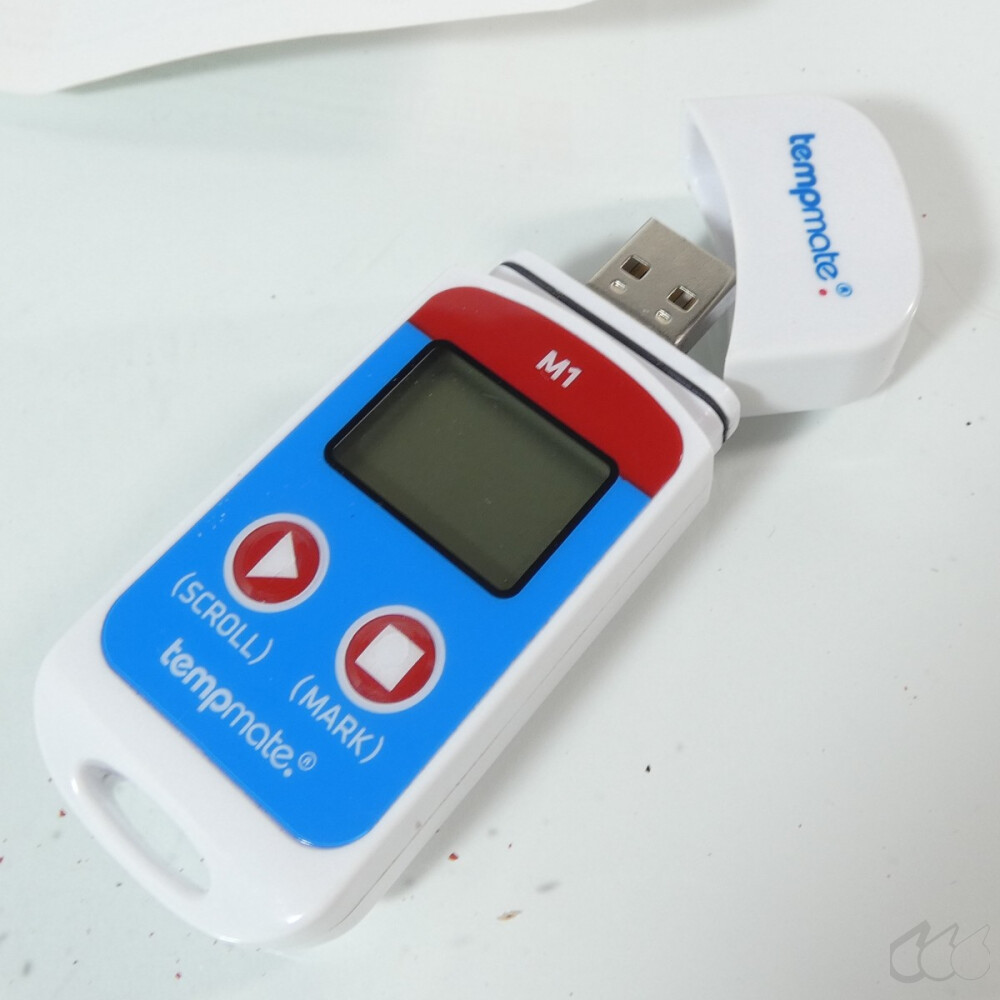 gebrauchter Temperatur-Datenlogger Tempmate M1...