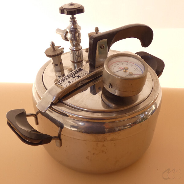 gebrauchter Laborautoklav Keller KL-3-5L 5 Liter 3 bar 142°C