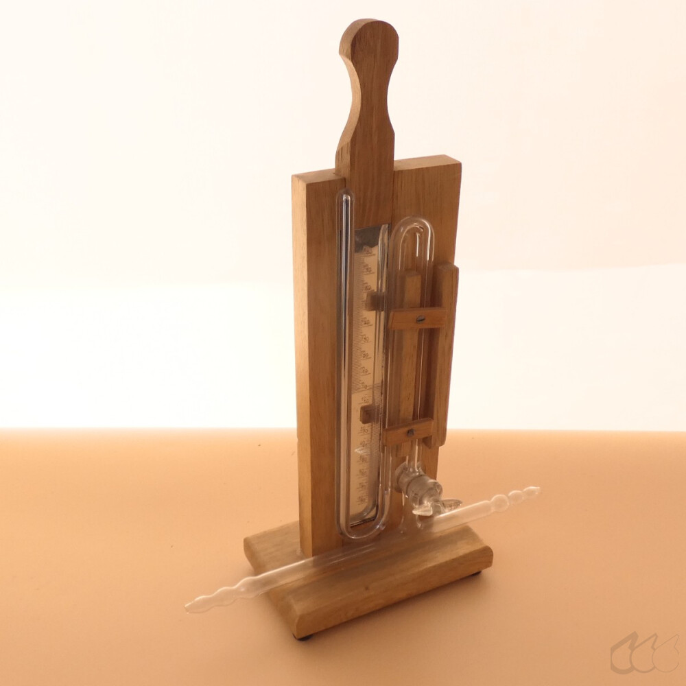 gebrauchtes Bennert Spiegelglasmanometer Vakuumanzeige...