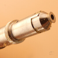 gebrauchtes, eichfähiges Tropfpunkt-Thermometer n. Ubbelohde 110°C 1°C-Teilung