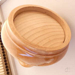 gebrauchtes Pillenbrett aus Apotheke