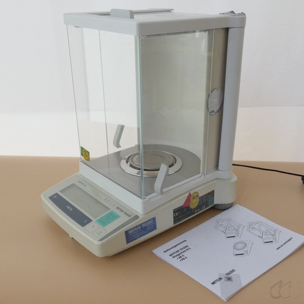 gebrauchte Analysenwaage Mettler-Toledo AB184-S-A 181g;...