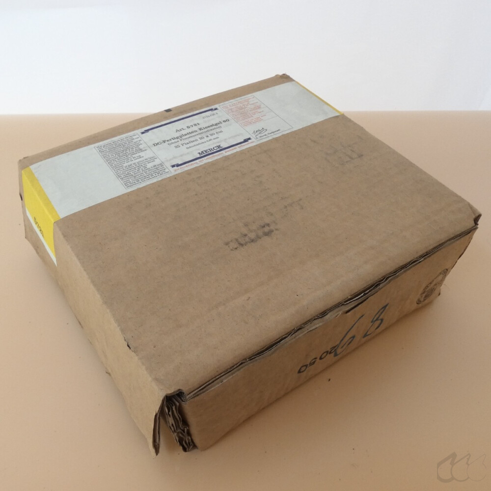 25 DC-Platten Merck 5721 DC-Fertigplatten 20x20 cm...