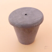 Bleitiegel mit Deckel aus Apotheke ca. 38 x 34 mm