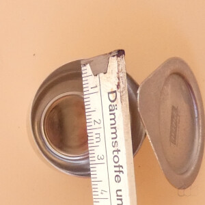 neuwertiger Nickeltiegel 25 mL Reinnickel 99,5%