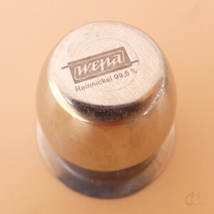 neuwertiger Nickeltiegel 25 mL Reinnickel 99,5%