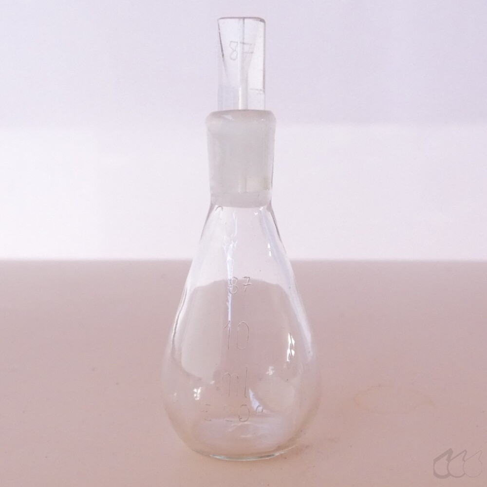 gebrauchtes Pyknometer 10 mL zur Dichtebestimmung