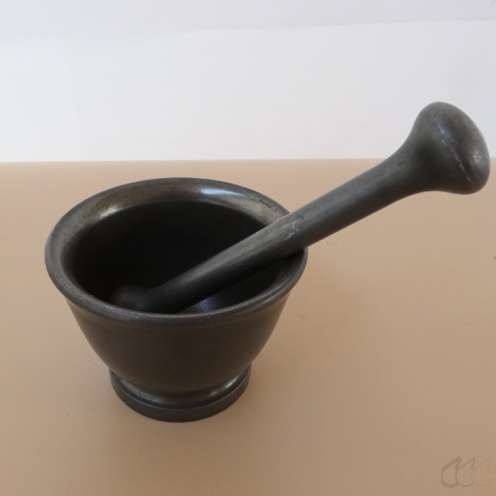 gebrauchter Stahlm&ouml;rser mit Pistill 90 cm
