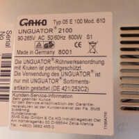 gebrauchter gako Unguator 2100 aus Apotheke