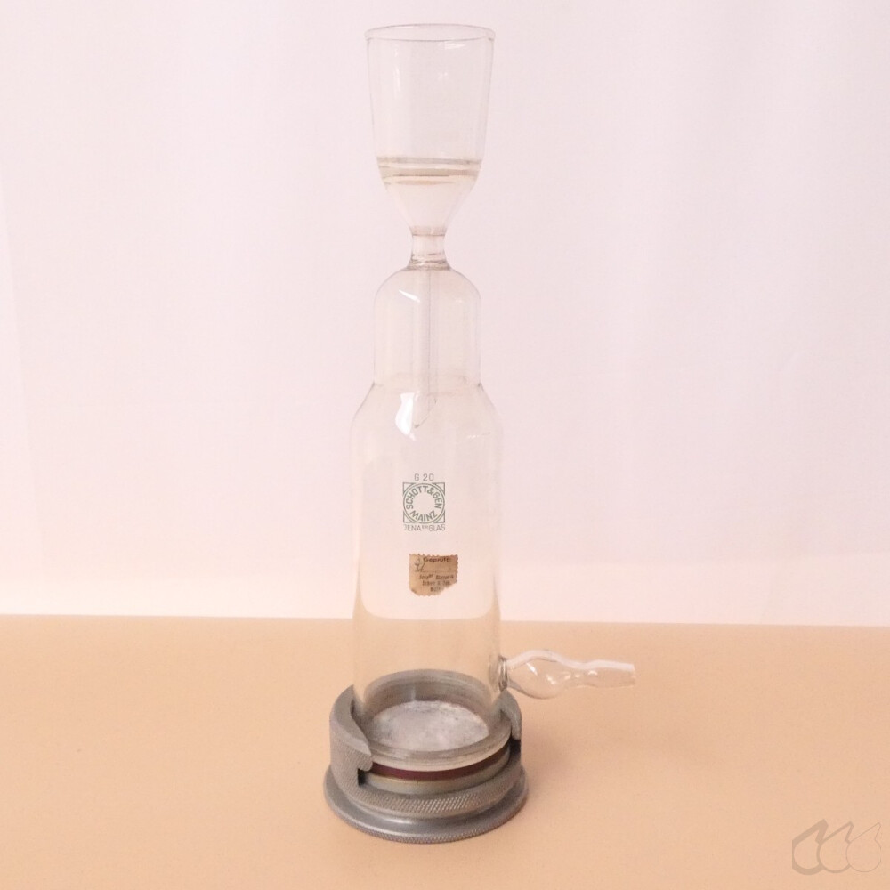 gebrauchte Nutsche Schott Bakterienfilter mit Fritte D5