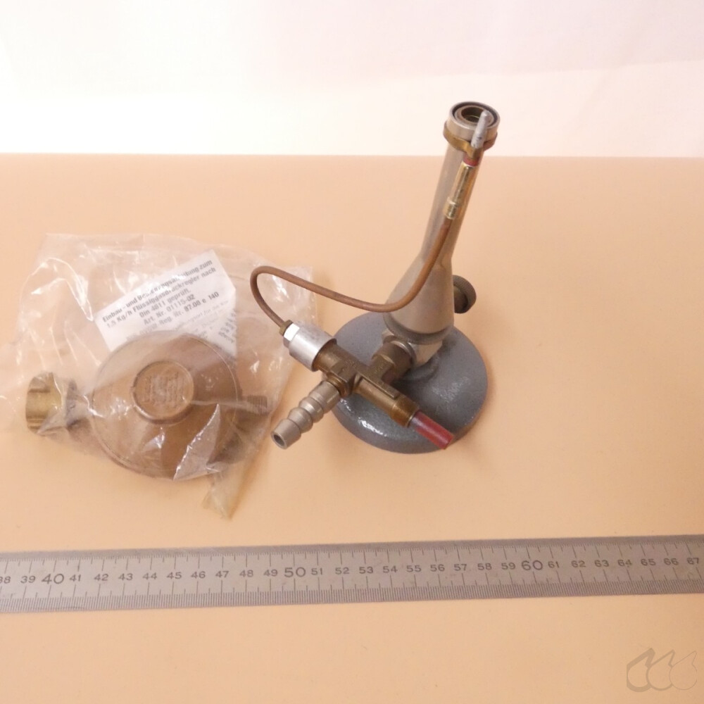 gebrauchter Propan-Bunsenbrenner Teclubrenner mit...