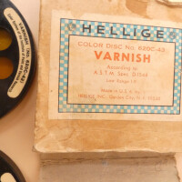 gebrauchter Satz Komparator-Scheiben Hellige Varnish 620C-42, 43, 44