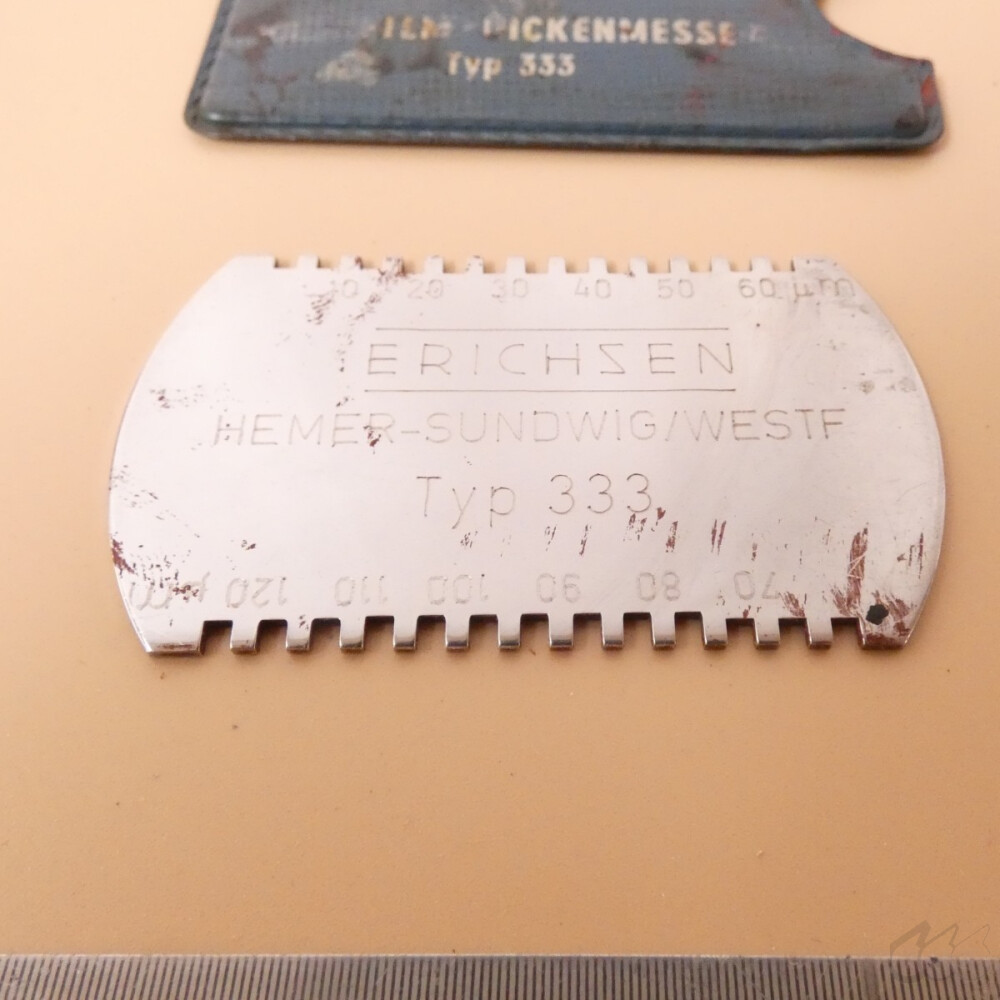 gebrauchter Nassfilm-Dickenmesser Erichsen Modell 333