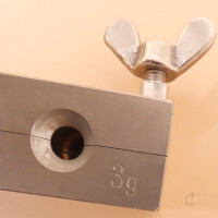 gebrauchte Suppositorien-Giessform 6x 3g Vaginalovula-Gießform