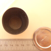 gebrauchter Nickeltiegel 25 mL Reinnickel 99,5%