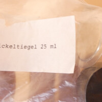 gebrauchter Nickeltiegel 25 mL Reinnickel 99,5%