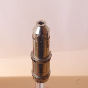 gebrauchtes, eichfähiges Tropfpunktthermometer n. Ubbelohde 110°C 1°C-Teilung