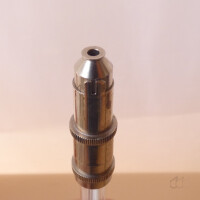 gebrauchtes, eichfähiges Tropfpunktthermometer n. Ubbelohde 110°C 1°C-Teilung