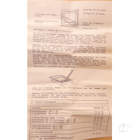 neuwertige desaga 120150 DC-Kammer 5x5 cm H-Trennkammer