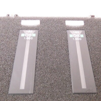 2x gebrauchte Mikroküvette 10 mm Hellma 104.002B-OS