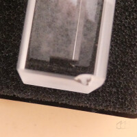4x gebrauchte Quarzglas-Küvette 10 mm Hellma 104.002-QS