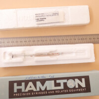 gebrauchte Mikroliterspritze Hamilton Microliter #701 10µL Teilung: 0,1µL