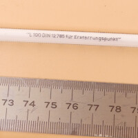 gebrauchtes eichfähiges Thermometer 0...100°C, 0,5°C-Teilung