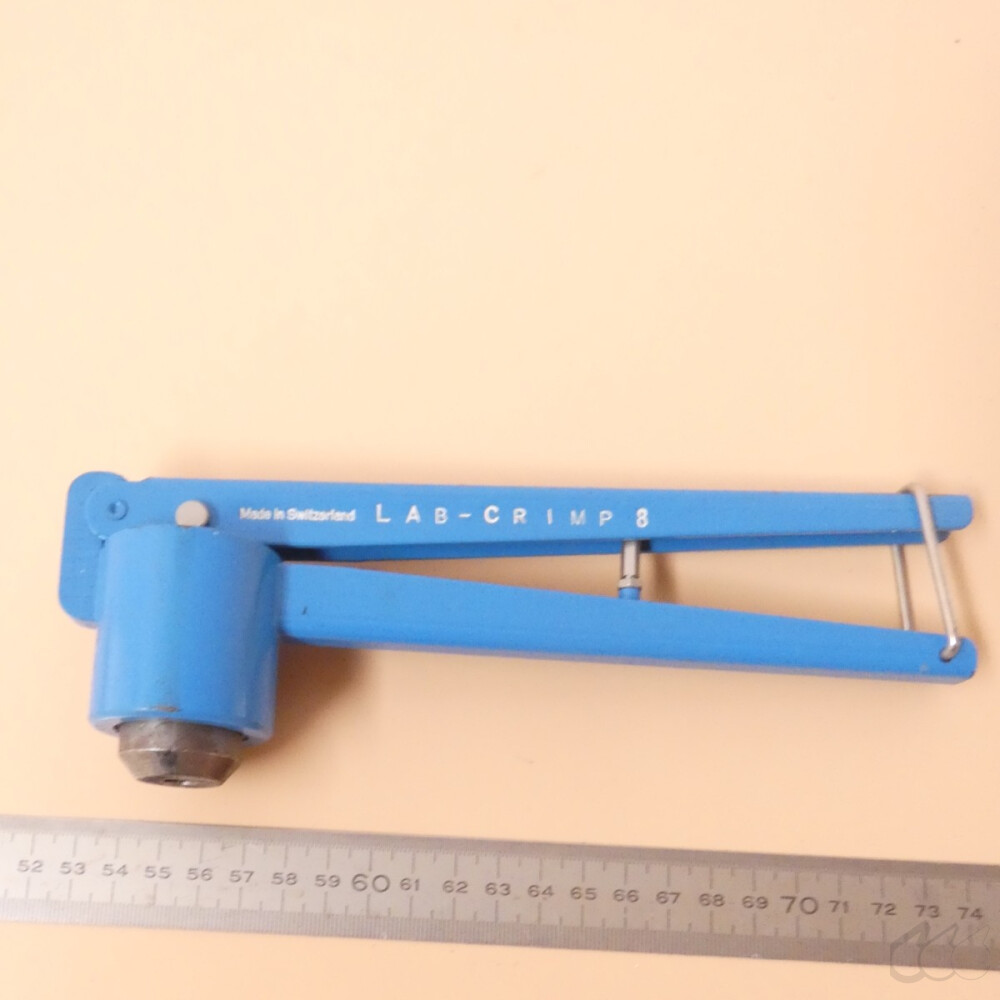 gebrauchte B&ouml;rdelzange Vial Crimper 8 mm...