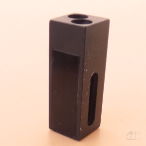 gebrauchte Quarzglas-Durchflussküvette 3 mm Hellma 176.751-QS