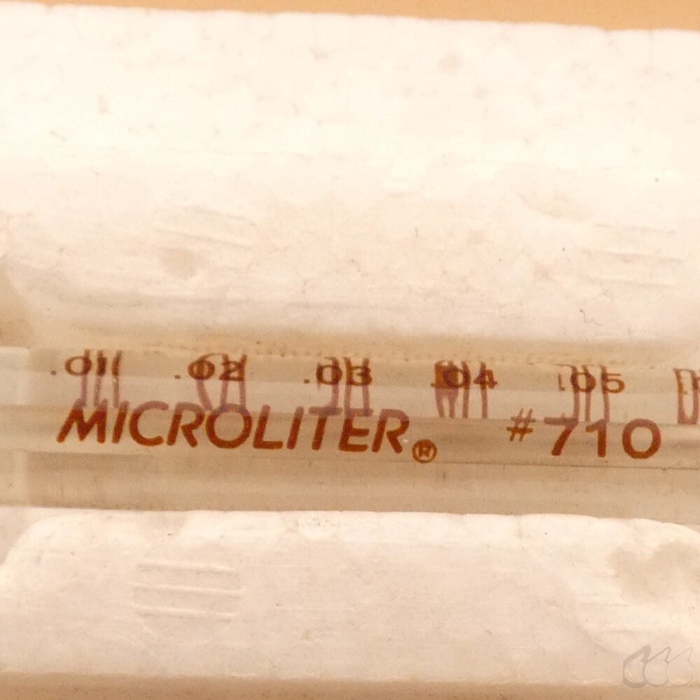 gebrauchter Ersatzzylinder f. Mikroliterspritze Hamilton...