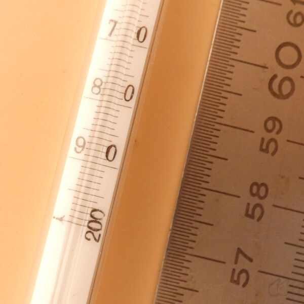 gebrauchtes Thermometer -200...+30°C, 1°C-Teilung