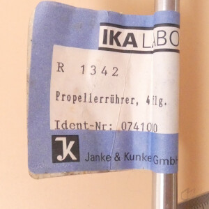 unbenutzes Rührorgan Propellerrührer IKA R1342, 4-flügelig
