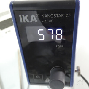 fast neuwertiger Rührantrieb IKA NANOSTAR 75 digital Rührwerk, Überkopfrührer