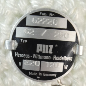 gebrauchte Heizhaube Heraeus PILZ für 250 mL Rundkolben Typ G2/250