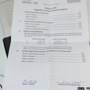 gebrauchtes Digital- Handrefraktometer KRÜSS DR201-95