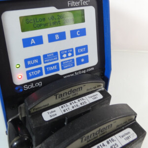 gebrauchte 2-Kanal Peristaltikpumpe SciLog FilterTec + 1081