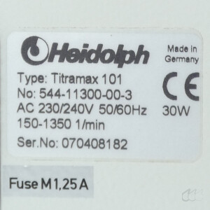 gebrauchter Schüttler Heidolph Titramax 101 Plattformschüttler