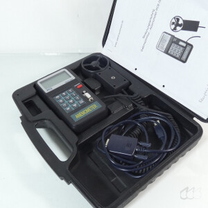 gebrauchtes Flügelrad-Anemometer PCE-007 USB-Anschluss