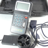 gebrauchtes Flügelrad-Anemometer PCE-007 USB-Anschluss