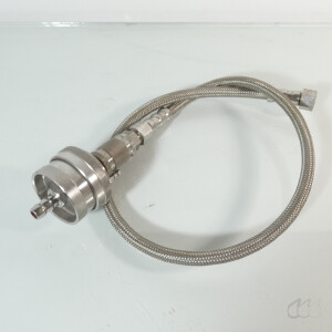 gebrauchter 47mm Druckfilter Sartorius SM 16254 Edelstahl