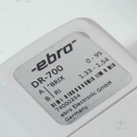 gebrauchtes Digital-Handrefraktometer Ebro DR-700