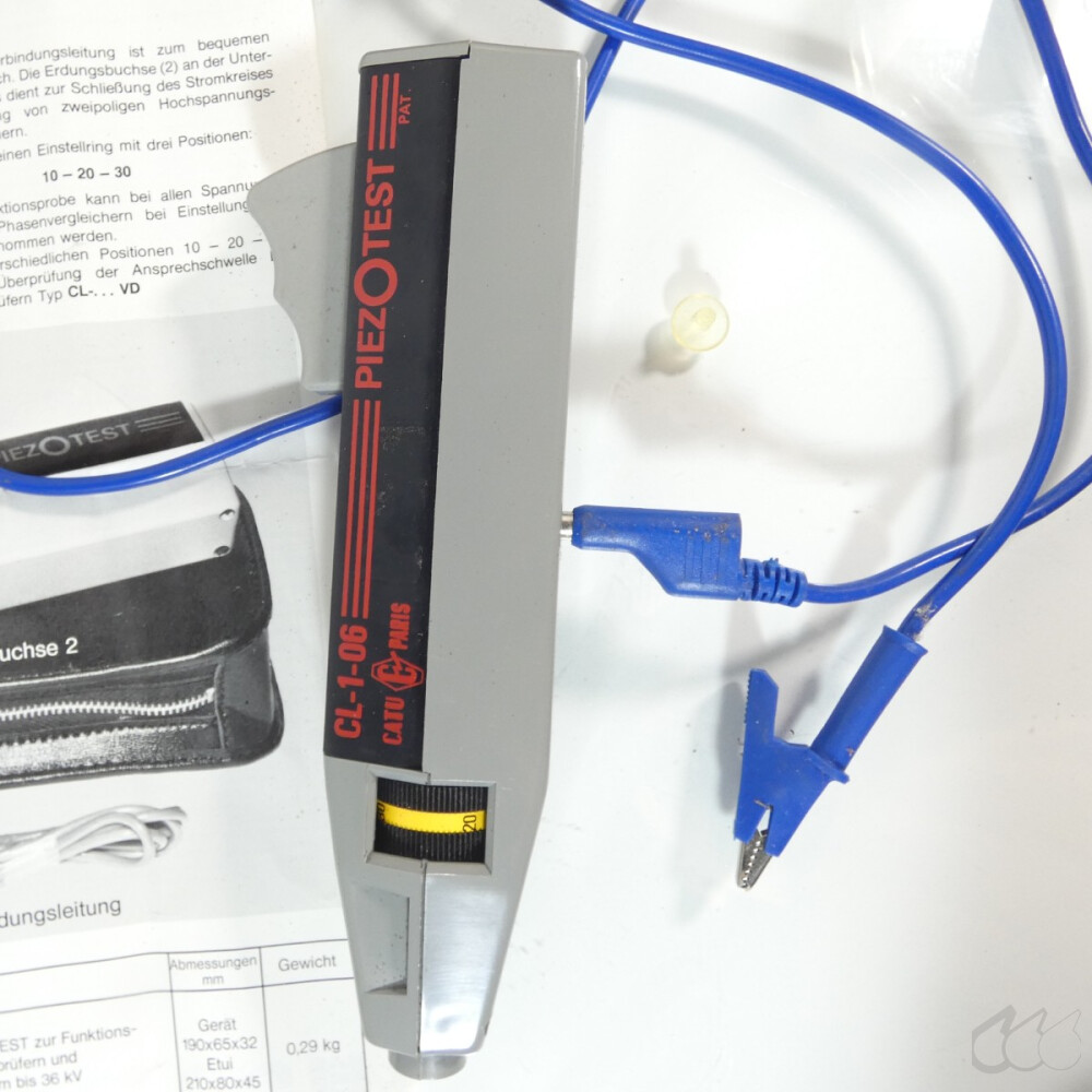 gebrauchter CATU Piezo-Tester Piezotest CL-1-06 (Elsic...