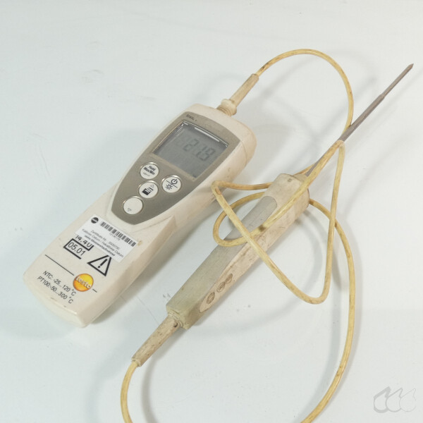 gebrauchtes Digitalthermometer testo 112 Precision mit Pt100-Fühler
