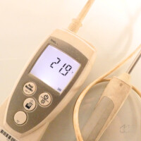 gebrauchtes Digitalthermometer testo 112 Precision mit Pt100-Fühler