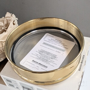 gut erhaltenes Analysensieb Haver & Boecker 63 µm D=200mm