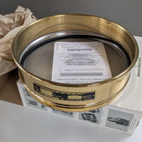 gut erhaltenes Analysensieb Haver & Boecker 63 µm D=200mm
