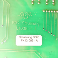 gebrauchte Steuerplatine für Sicherheitswerkbank BDK UVF 10.23 S / HR