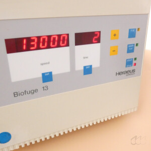 gebrauchte Zentrifuge Heraeus Biofuge 13 m. Rotor #3757