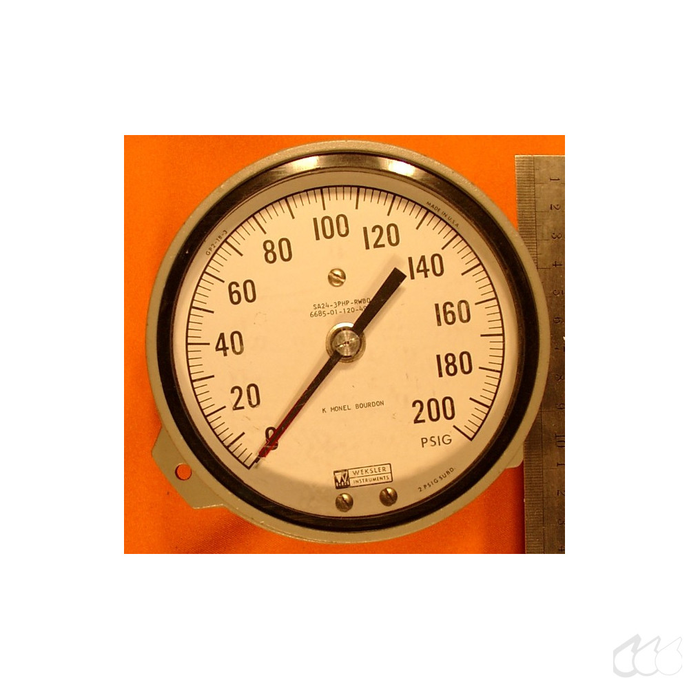 Manometer 0-200 PSIG Überdruck