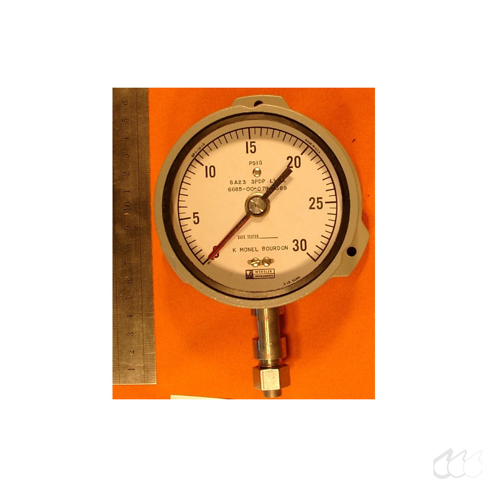 Manometer 0-30 PSIG Überdruck